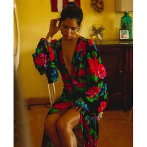 Rat & boa Ferreira maxi floral dress